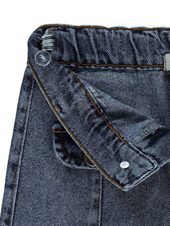 Civil Girls Kız Çocuk Etek 6-9 Yaş Mavi