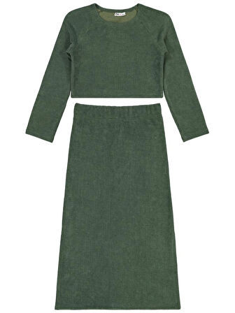 Civil Girls 10-13 Yaş Takım - Haki 13-14 Yaş