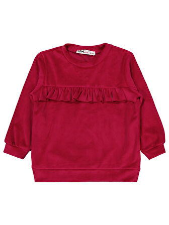 Civil Girls 2-5 Yaş Eşofman Takımı - Kırmızı 2-3 Yaş