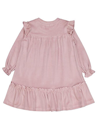Civil Girls 2-5 Yaş Elbise - Pembe 5-6 Yaş
