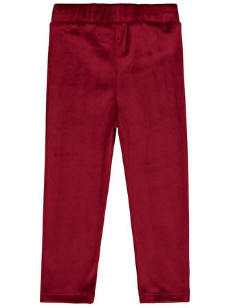 Civil Girls 2-5 Yaş Tayt - Bordo 3-4 Yaş