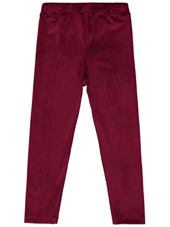 Civil Girls 6-9 Yaş Tayt - Bordo 7-8 Yaş