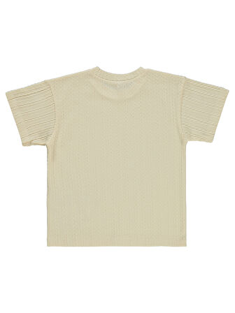 Civil Boys Erkek Çocuk Tişört 6-9 Yaş Bej