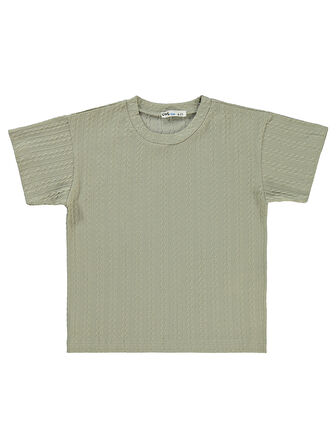 Civil Boys Erkek Çocuk Tişört 6-9 Yaş Haki