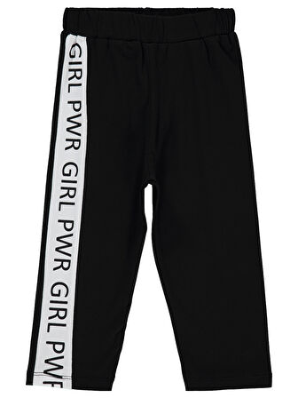 Civil Girls Kız Çocuk Tayt 10-13 Yaş Siyah