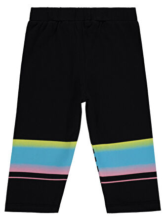 Civil Girls Kız Çocuk Tayt 6-9 Yaş Siyah