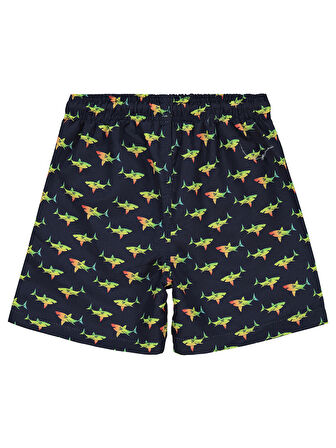 Civil Boys Erkek Çocuk Deniz Şortu 6-9 Yaş Lacivert