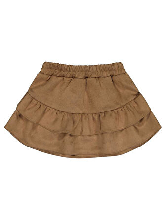 Civil Baby Süet 6-18 Ay Etek - Bej 9-12 Ay