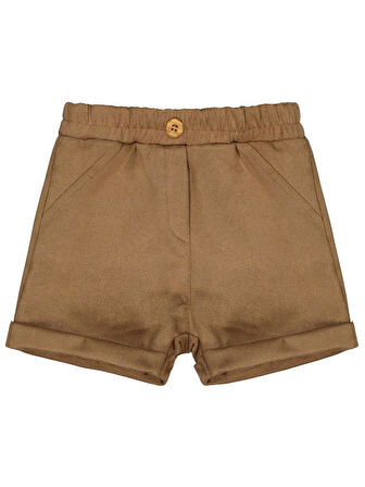 Civil Baby Süet 6-18 Ay Şort - Bej6-9 Ay