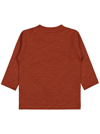 Civil Baby Süs Etiketli 6-18 Ay Sweatshirt - Turuncu 9-12 Ay