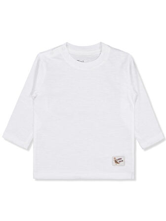 Civil Baby Süs Etiketli 6-18 Ay Sweatshirt - Beyaz 9-12 Ay