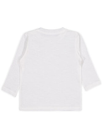 Civil Baby Süs Etiketli 6-18 Ay Sweatshirt - Ekru 6-9 Ay