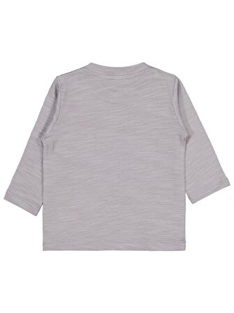 Civil Baby Süs Etiketli 6-18 Ay Sweatshirt - Gri 6-9 Ay