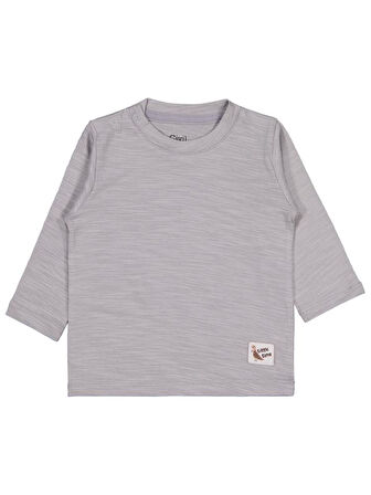 Civil Baby Süs Etiketli 6-18 Ay Sweatshirt - Gri 6-9 Ay