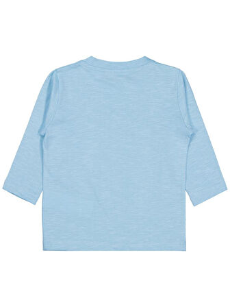 Civil Baby Süs Etiketli 6-18 Ay Sweatshirt - Mavi 9-12 Ay