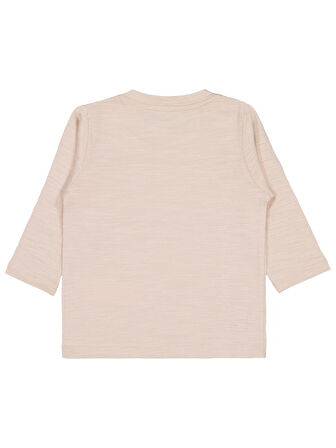 Civil Baby Süs Etiketli 6-18 Ay Sweatshirt - Bej 9-12 Ay