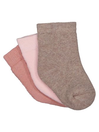 Civil Baby Basic Havlu 6-18 Ay 3'lü Bebek Kız Çorap Set - Standart