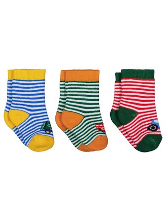 Civil Baby Kamyon Havlu 6- 3'lü Bebek Erkek Çorap Set - Standart
