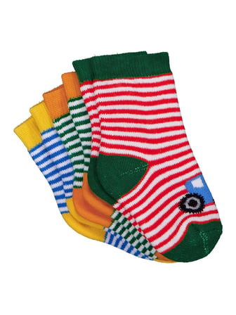 Civil Baby Kamyon Havlu 6-18 Ay 3'lü Bebek Erkek Çorap Set - Standart