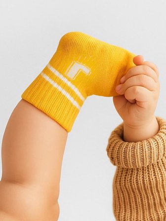 Civil Baby CVL 3'lü 6- Bebek Erkek Çorap Set - Standart