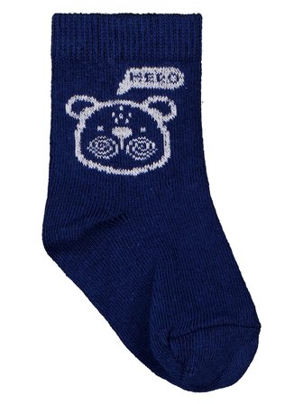 Civil Baby Hero Animal 3'lü 6- Bebek Erkek Çorap Set - Standart