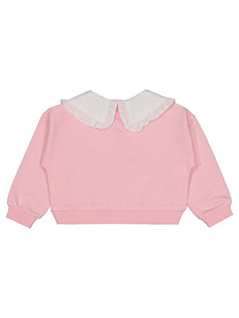Civil Girls NewYork Baskılı 2-5 Yaş Sweatshirt - Pembe5-6 Yaş