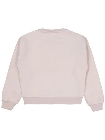 Civil Girls Püsküllü 6-9 Yaş Sweatshirt - Bej