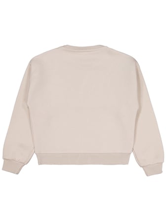Civil Girls Püsküllü 6-9 Yaş Sweatshirt - Bej