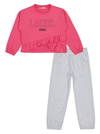 Civil Girls LACIEL Baskılı 6-9 Yaş Eşofman Takımı - Pembe8-9 Yaş