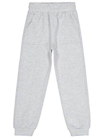 Civil Girls Önü Cepli 6-9 Yaş Eşofman Altı - Gri6-7 Yaş