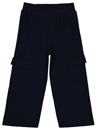 Civil Girls Kargo Cepli 6-9 Yaş Eşofman Altı - Lacivert9-10 Yaş