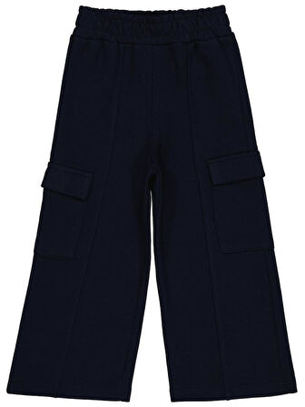 Civil Girls Kargo Cepli 2-5 Yaş Eşofman Altı - Lacivert5-6 Yaş