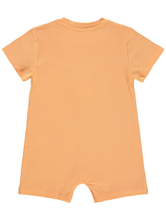 Tuffy Kız Bebek Şortlu Tulum 12-36 Ay Yavruağzı