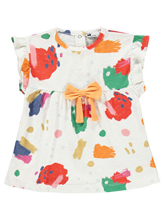 Tuffy Kız Bebek Takım 6-18 Ay Ekru