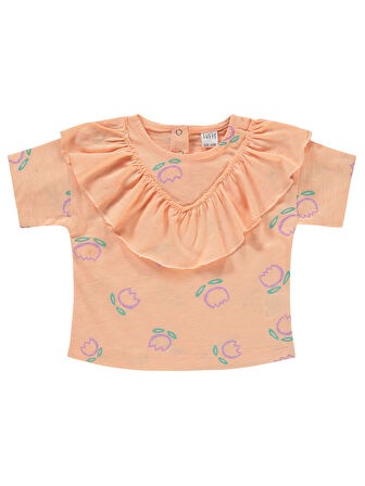 Tuffy Kız Bebek Takım 6-18 Ay Yavruağzı