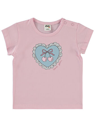 Civil Baby Kız Bebek Şortlu  Takım 6-18 Ay Pembe