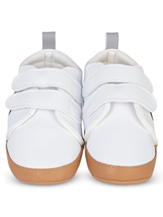 Civil Baby Cırtlı 19-21 Numara İlkadım Ayakkabı - Beyaz 20