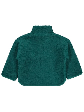 Civil Boys Biyeli Yarım Fermuarlı 2-5 Yaş Sweatshirt - Yeşil
