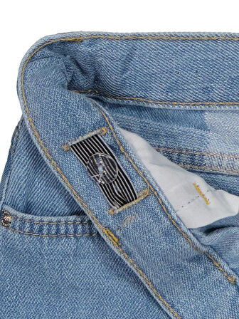 Civil Girls Ekose Desenli 10-13 Yaş Şort - Mavi 10-11 Yaş