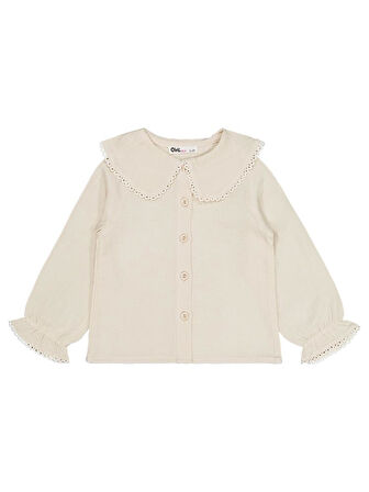 Civil Girls 2-5 Yaş Elbise - Kahverengi 4-5 Yaş