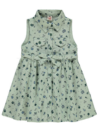Varol Kız Çocuk Elbise 2-5 Yaş Mint