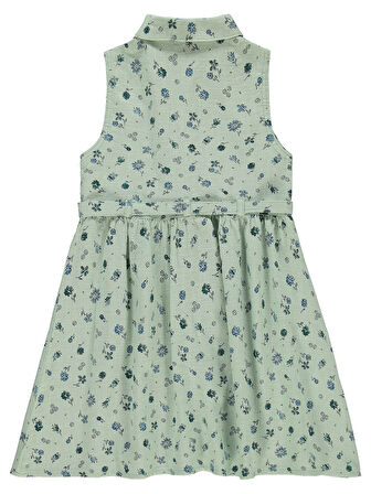 Varol Kız Çocuk Elbise 6-9 Yaş Mint