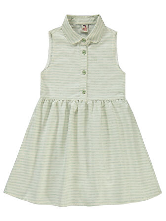 Varol Kız Çocuk Elbise 6-9 Yaş Mint