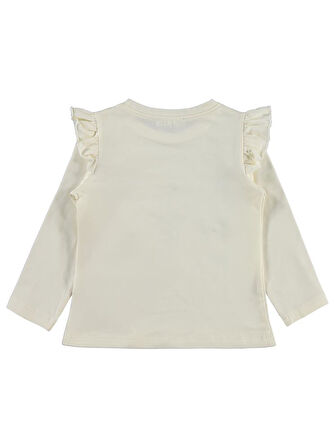 Civil Girls FABULOUS BASKILI 2-5 Yaş Sweatshirt - Ekru4-5 Yaş