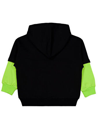 Civil Boys Lets Play Konsol Baskılı 6-9 Yaş Sweatshirt - Siyah 8-9 Yaş