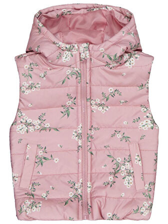 Civil Girls Çıtır Çiçek 2-5 Yaş Yelek - Pembe2-3 Yaş