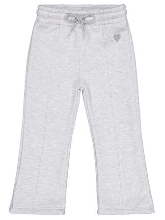 Civil Girls Kalp Nakışlı 2-5 Yaş Eşofman Altı - Gri2-3 Yaş