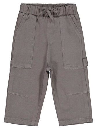 Civil Baby Alfonso Carpenter 6-18 Ay Pantolon - Gri 9-12 Ay