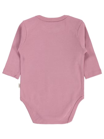 Civil Baby 3 lü Basıc Uzun Kol 0-36 Ay Çıtçıtlı Badi - Gri