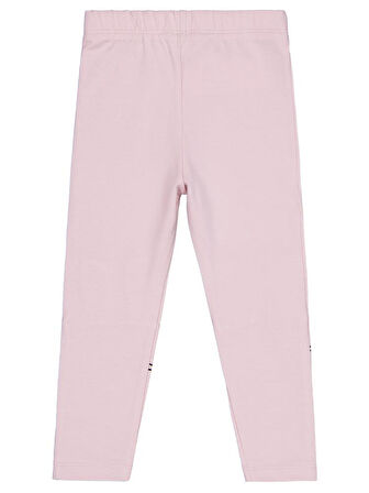 Civil Girls Tavşan Nakışlı 2-5 Yaş Tayt - Pembe 3-4 Yaş